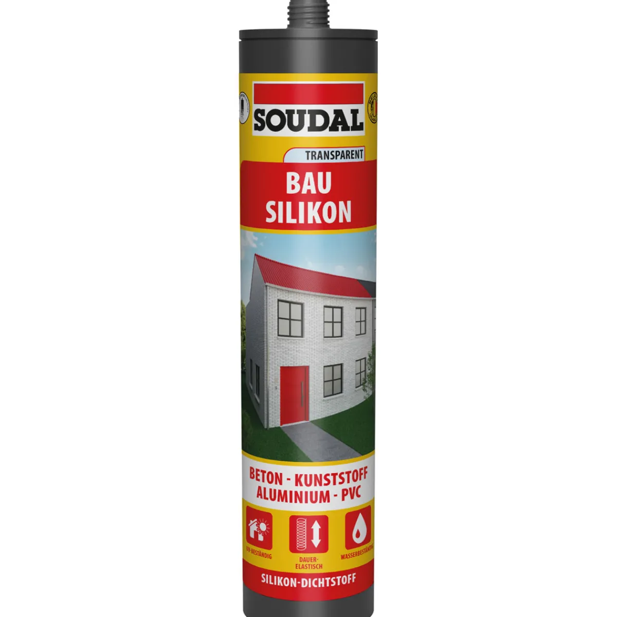 Hot Soudal Bau und Fenster Silikon transparent