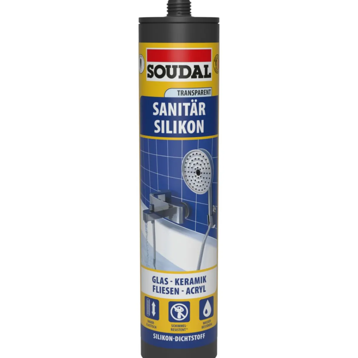 Outlet Soudal Dusche und Bad transparent 300 ml