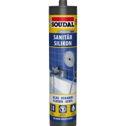Discount Soudal Sanitärsilicon Dusche und Bad grau