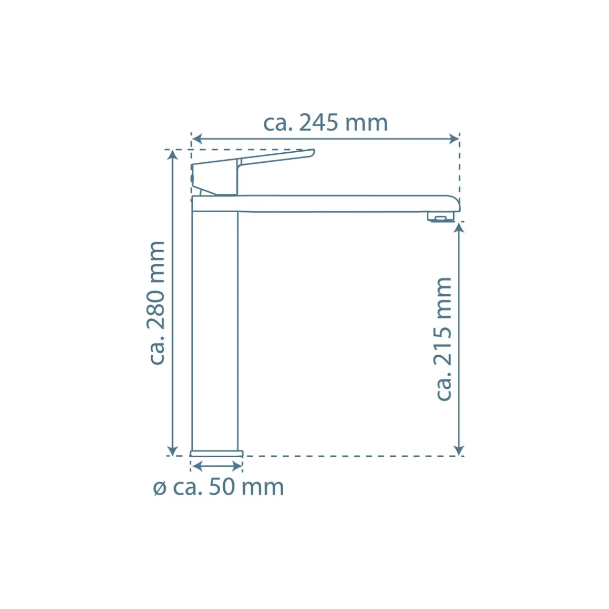 Online Schütte SP-Armatur Armatur Vita chrom Easy-CleanMischduese schwenkbar mit Keramikkart.