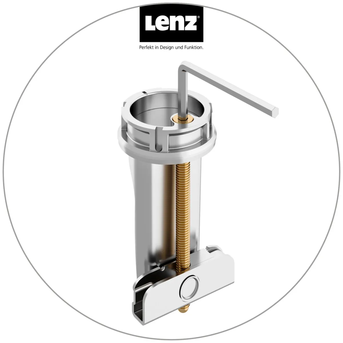 LENZ SP-Armatur KALANI mit PendelbrauseKeramikkartusche 35mm, schwarz