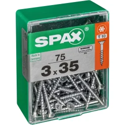 Best Spax Universalschrauben WIROX Senkkopf x M 7 Stück