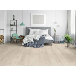 Sale Specht Landhausdiele Deluxe AQUA Eiche weiß 128,5 x 19,2 cm