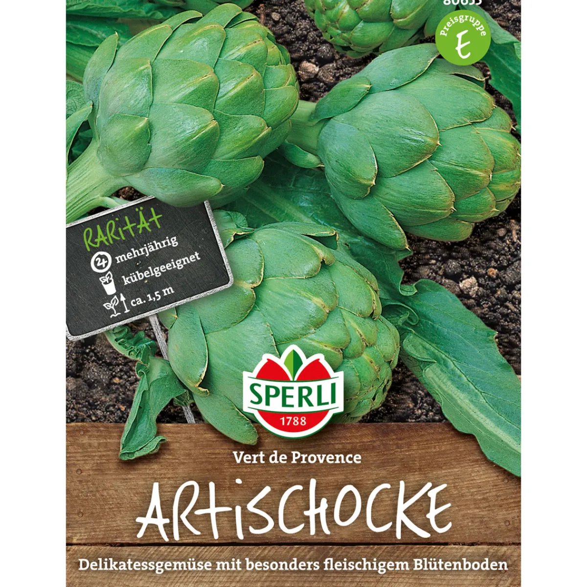 Sale Sperli Artischocke Vert de Provonce