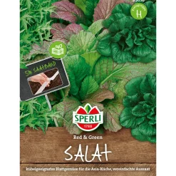 Best Sperli Asia-Salatmischung Red und Green 5 m Saatband