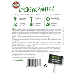 Best Sperli Küchenkräuter-Kombination 5 Saatscheiben