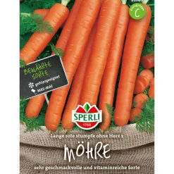 Clearance Sperli Möhren Lange rote stumpfe ohne Herz 2