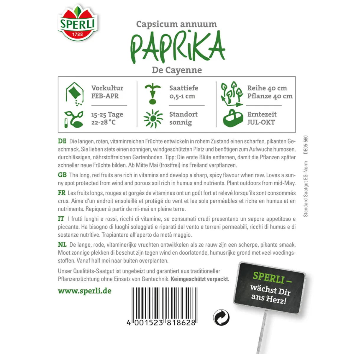 Best Sperli Paprika De Cayenne