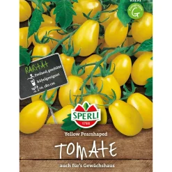 Hot Sperli Tomaten Yellow Pearshaped