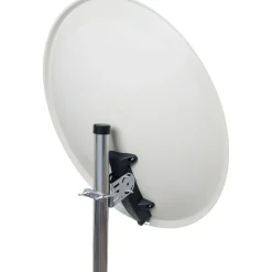 Clearance Schwaiger Stahl-Spiegel 80 cm weiss mit Logo