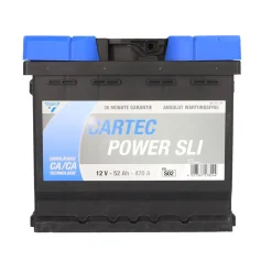 Clearance Starterbatterie POWER SLI 52 AH / 470 A