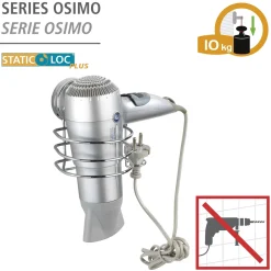 Online Wenko Static-Loc Plus HaartrocknerhalterOsimo