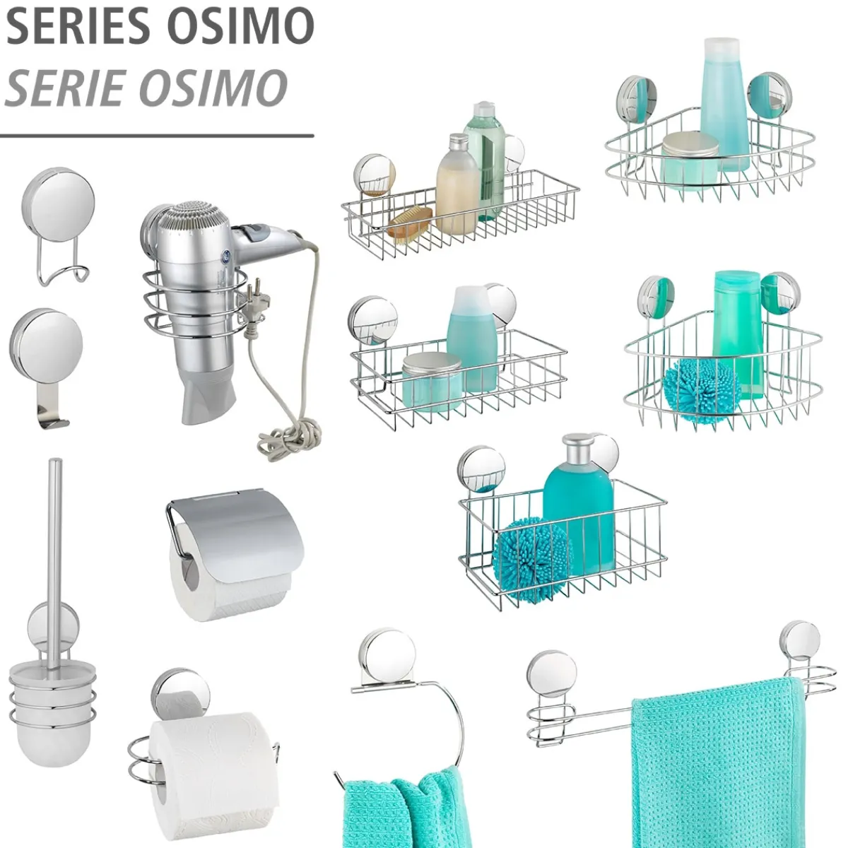 Online Wenko Static-Loc Plus Wand haken Osimo