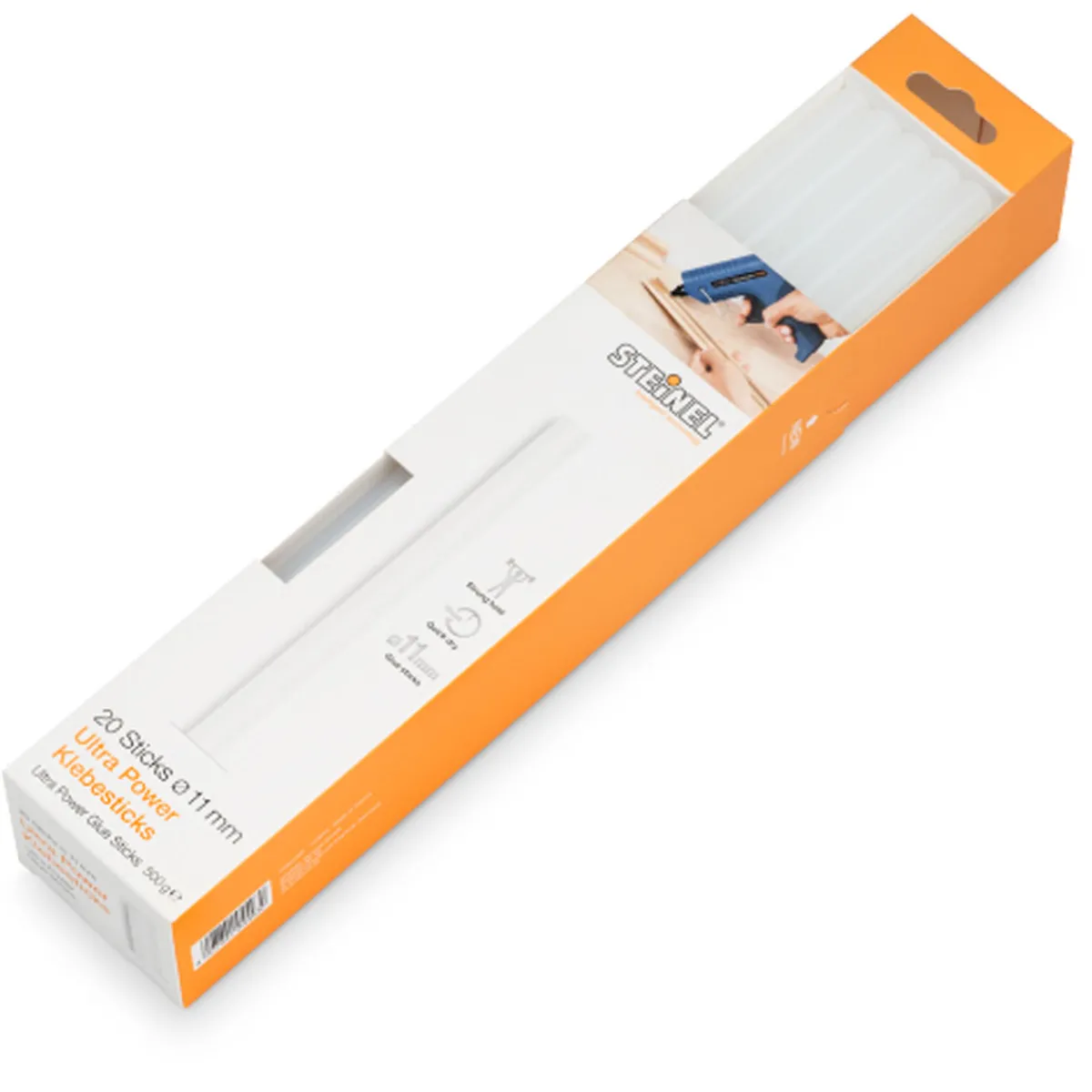 Best Steinel Klebesticks Ultra Power Durchmesser 11 mm 20 Stück 500g