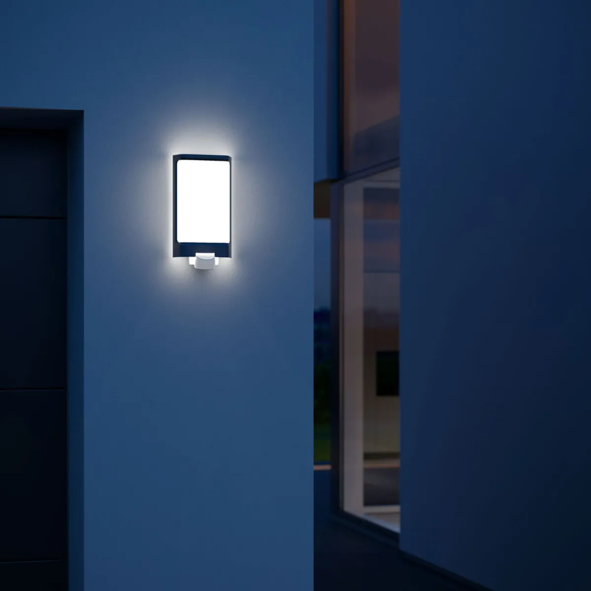 New Steinel LED-Sensor-Außenleuchten L 240 S Edelstahl