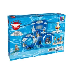 Best Strand-Set Arctic Friends bestehend aus Wasserball Schwimmring Kindermatratze