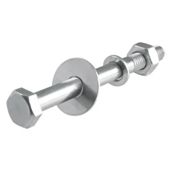 Hot Suki Bodenhülsen-Set M10 x 110 mm verzinkt 10 Stück
