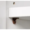 Outlet Suki Bodenträger Kunststoff Durchmesser 0,5 x 0,8 cm braun 4 Stück