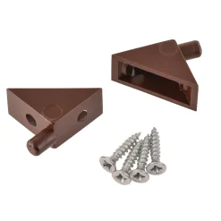 Outlet Suki Bodenträger Kunststoff Durchmesser 0,5 x 0,8 cm braun 8 Stück