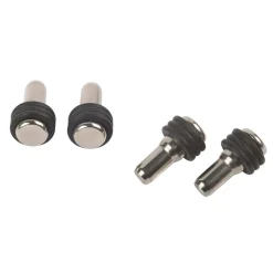 Sale Suki Bodenträger Metall Durchmesser 0,5 x 0,8 cm schwarz 8 Stück