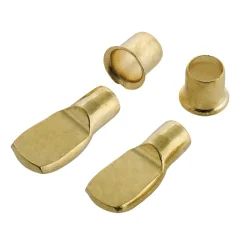 Clearance Suki Bodenträger Stahl Durchmesser 0,8 x 0,8 cm vermessingt 12 Stück