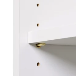 Clearance Suki Bodenträger Stahl Durchmesser 0,8 x 0,8 cm vermessingt 12 Stück