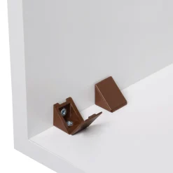 New Suki Eckverbinder braun 3,5 x 2,5 cm 4 Stück