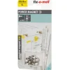 Clearance Suki Magnetkegel Neodym Ø 8 x 16 mm, silber