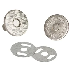 Suki Magnetverschluss Neodym Ø 18 mm, silber