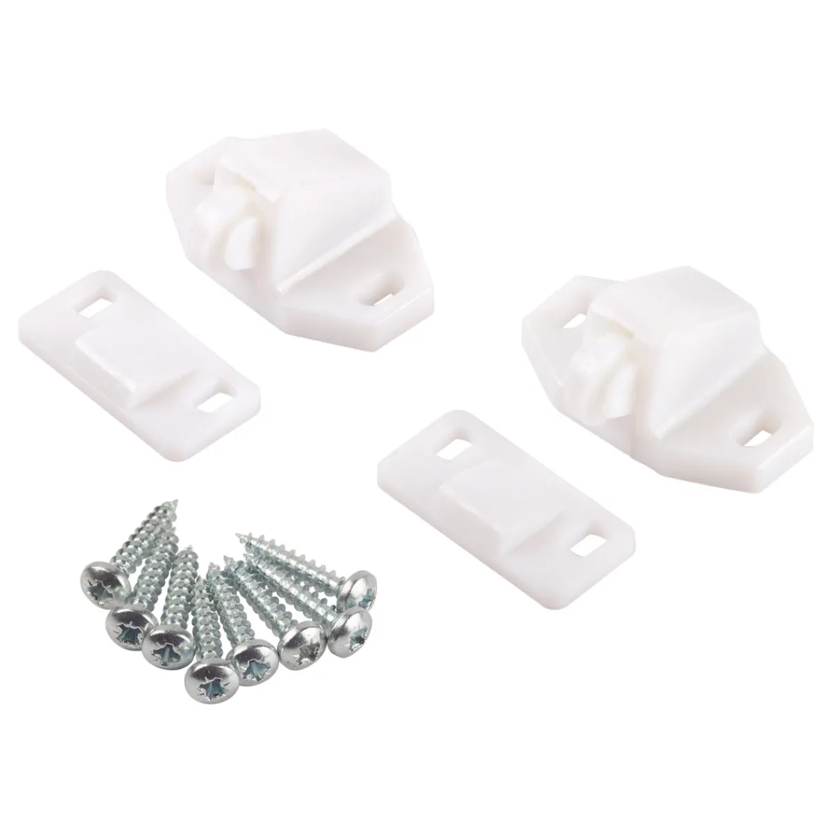 Suki Rollenschnäpper 3,61,9 x 2,8 cm weiß 2 Stück