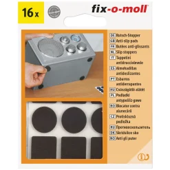 Outlet Suki Rutschstopper klebend Durchmesser 2 cm schwarz 16 Stück
