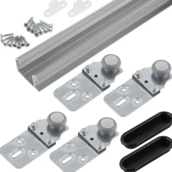 Best Suki Schrankschiebetür-System-Set Serie D 200 cm