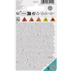 Best Suki Topfmagnet Neodym mit Schraubhaken M5 Ø 20 x 41 mm, silber