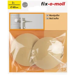 Discount Suki Wandpuffer-Set mit Schrauben klebend 6 cm 2 Stück
