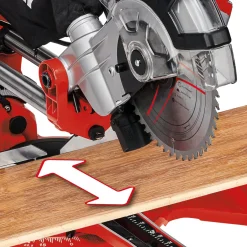 Clearance Einhell TC-SM 2131/2 Dual Zug-Kapp-Gehrungssaege
