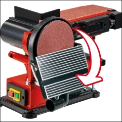 Outlet Einhell TC-US 380 Stand-Band-Tellerschleifer