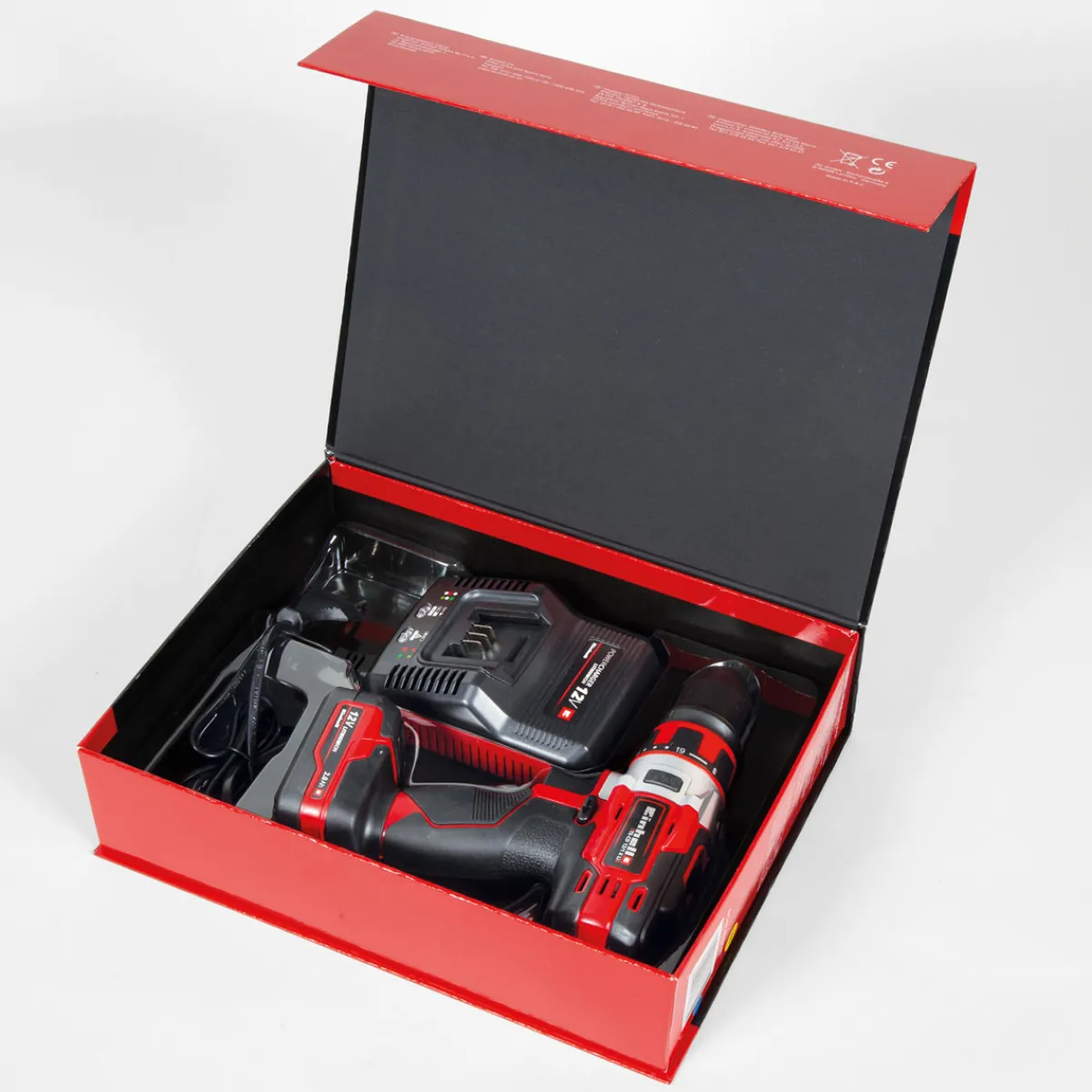 New Einhell TE-CD 12/1 X-Li 1x2,0Ah Akku-Bohr-schrauber