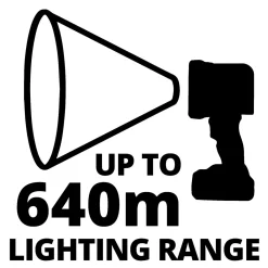Einhell TE-CL 18/2500 LiAC-Solo Akku-Lampe