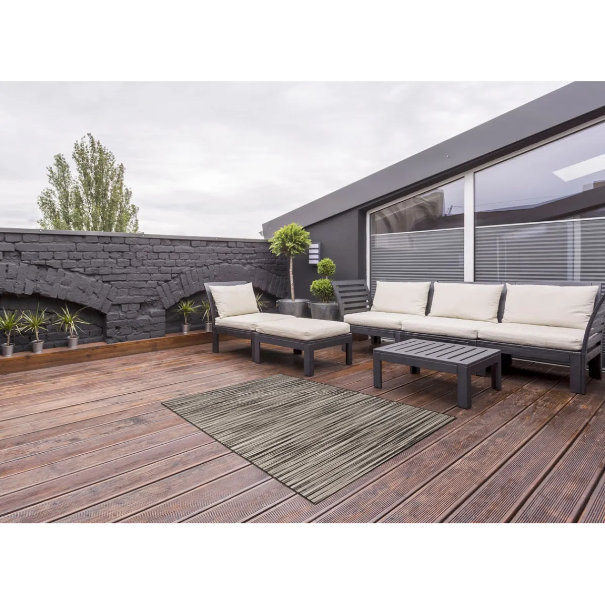 Best andiamo Teppich Arizona 160x230cm anthrazit1969-180