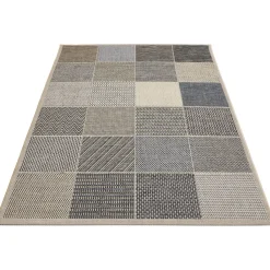 New andiamo Teppich Clyde 160x230cm beige-blau