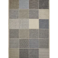New andiamo Teppich Clyde 160x230cm beige-blau
