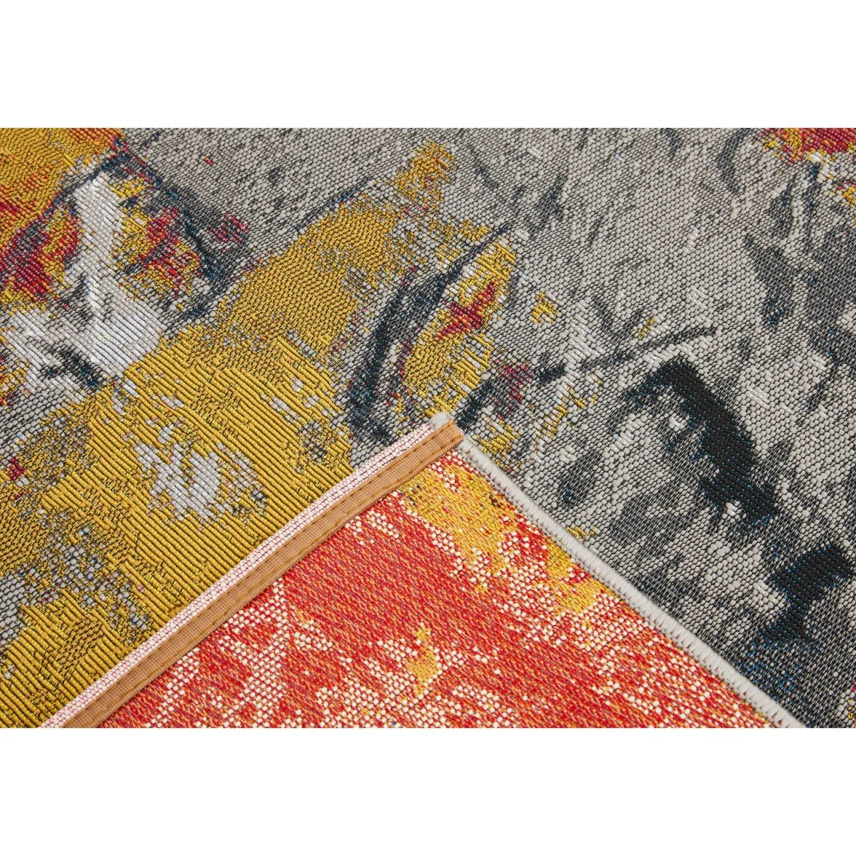 Hot andiamo Teppich Portland 80x150cm grau-multi
