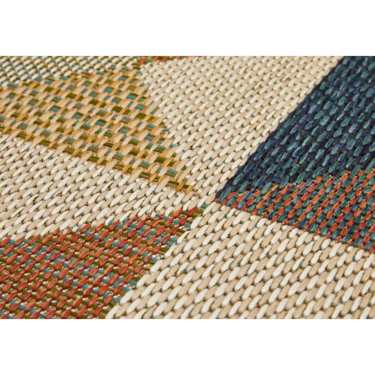 Clearance andiamo Teppich Sedona 67x120cm Kaestchen multi