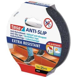 Discount Tesa -Anti-Rutschband 5mx25 mm schwarz