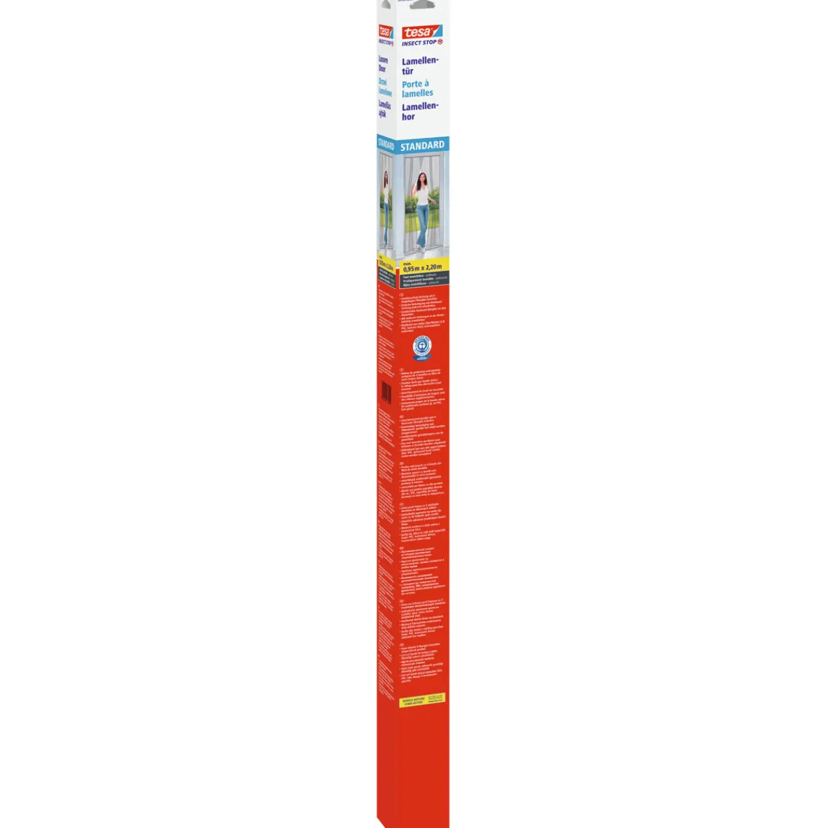 Sale Tesa Fliegengitter Lamellentür anthrazit 0,95 x 2,20 m