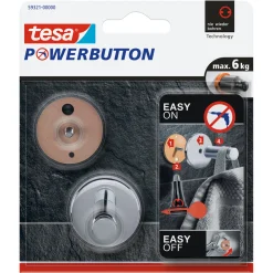 Discount Tesa Haken Powerbutton classic Rund