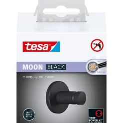 Online Tesa Handtuchhaken Moon mattschwarz
