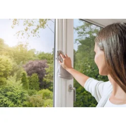 Outlet Tesa IS Pollen- & Insektengitter für bodentiefe Fenster, anthrazit, 1,2x2,4m