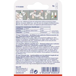 Discount Tesa Klebestreifen für Tapete und Putz 9 Stück Traglast 9 x 0,5 kg