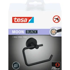Outlet Tesa Papierrollenhalter Moon mattschwarz